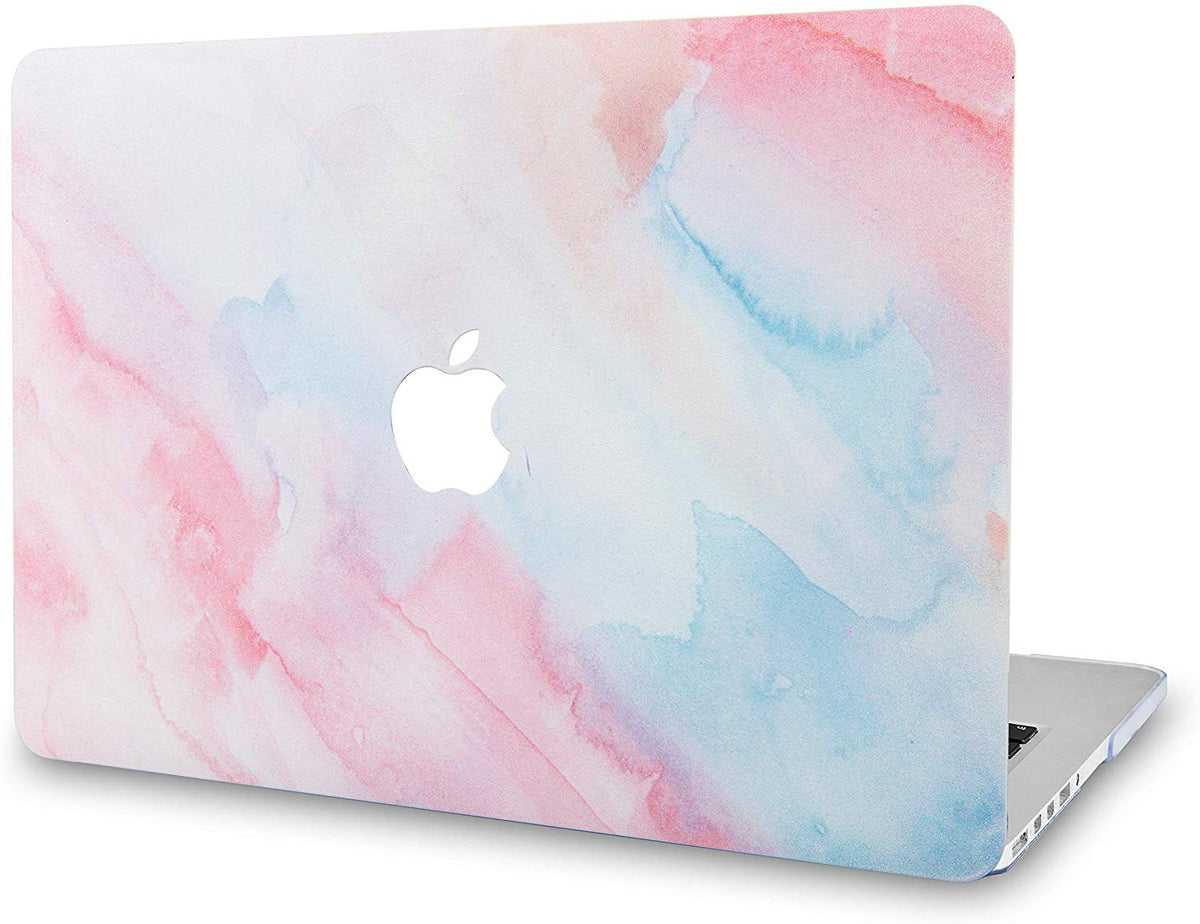 LuvCase Macbook Case Bundle Paint Collection Pale Pink Mist with K Luvcase