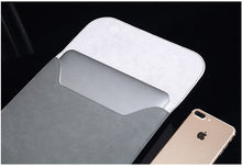 Load image into Gallery viewer, LuvCase Macbook Sleeve - Leather Collection - Dark Grey