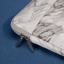 Load image into Gallery viewer, LuvCase Macbook / Surface Laptop Sleeve - Marble Collection - White Marble