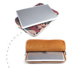 Load image into Gallery viewer, LuvCase Macbook / Laptop Sleeve - Flower Collection - Flowers and Leaves