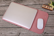 Load image into Gallery viewer, LuvCase Macbook / Surface / Matebook / Laptop Sleeve - Leather Collection - Pink