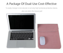 Load image into Gallery viewer, LuvCase Macbook / Surface / Matebook / Laptop Sleeve - Leather Collection - Pink