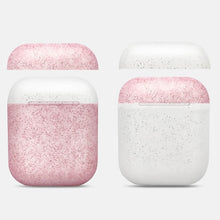 Load image into Gallery viewer, LuvCase AirPod Case - Color Collection - Glitter Pink / Glitter White