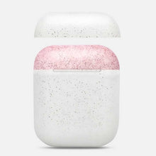 Load image into Gallery viewer, LuvCase AirPod Case - Color Collection - Glitter White / Glitter Pink