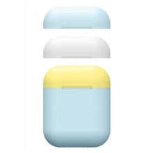 Load image into Gallery viewer, LuvCase AirPod Case - Color Collection - Light Blue / Yellow / White