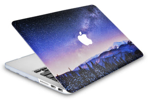 LuvCase Macbook Case - Color Collection - Slient Sky with with Matching Keyboard Cover ,Sleeve