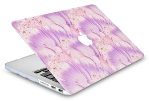 LuvCase Macbook Case - Color Collection - Violet with with Matching Keyboard Cover ,Sleeve