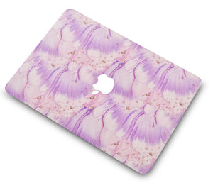 LuvCase Macbook Case - Color Collection -Violet with Matching Keyboard Cover