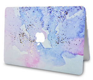 LuvCase Macbook Case - Color Collection - Vibes with Matching Keyboard Cover ,Screen Protector ,Sleeve