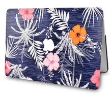 Load image into Gallery viewer, LuvCase Macbook Case - Flower Collection - Dark Flowers with Keyboard Cover ,Screen Protector ,Slim Sleeve ,Pouch