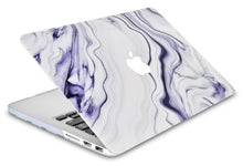 Load image into Gallery viewer, LuvCase MacBook Case  - Marble Collection - Stone Marble with Sleeve and Keyboard Cover