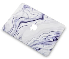 Load image into Gallery viewer, LuvCase MacBook Case - Marble Collection - Stone Marble with Slim Sleeve, Keyboard Cover, Screen Protector and Pouch