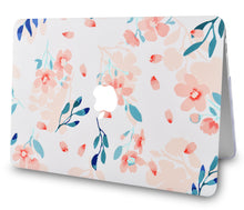Load image into Gallery viewer, LuvCase Macbook Case -Flower Collection -Little Flowers with Keyboard Cover, Screen Protector ,Sleeve ,USB Hub
