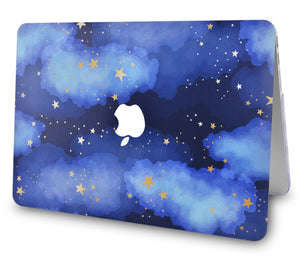 LuvCase Macbook Case - Color Collection - Stars with Matching Keyboard Cover ,Screen Protector ,Sleeve