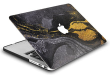 Load image into Gallery viewer, LuvCase Macbook Case - Color Collection - Ink Swirl with with Matching Keyboard Cover ,Sleeve