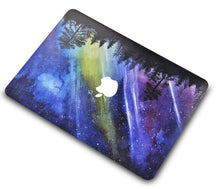 Load image into Gallery viewer, LuvCase Macbook Case - Color Collection - Meteor shower with with Matching Keyboard Cover and Sleeve