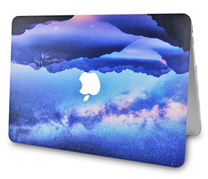 LuvCase Macbook Case - Color Collection -Starry Mountain with Matching Keyboard Cover, Screen Protector ,Sleeve ,USB Hub