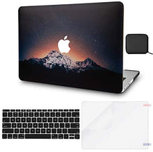 Load image into Gallery viewer, LuvCase Macbook Case 4 in 1 Bundle - Color Collection - Shooting Stars with Keyboard Cover, Screen Protector and Pouch