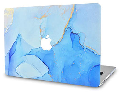 LuvCase Macbook Case - Color Collection -Blue Swirl