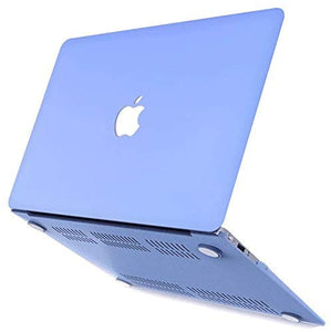 LuvCase Macbook Case 5 in 1 Bundle - Color Collection - Serenity Blue with Sleeve, Keyboard Cover, Screen Protector and USB Hub 3.0