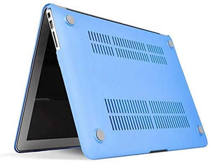 LuvCase Macbook Case Bundle - Color Collection - Serenity Blue with Sleeve, Keyboard Cover and Screen Protector