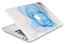 Load image into Gallery viewer, LuvCase MacBook Case  - Color Collection - Blue White Swirl with Sleeve, Keyboard Cover and Screen Protector