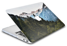 Load image into Gallery viewer, LuvCase Macbook Case - Color Collection -Forest Mountain with Matching Keyboard Cover