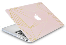 Load image into Gallery viewer, LuvCase Macbook Case - Color Collection - Stripes with with Matching Keyboard Cover ,Sleeve