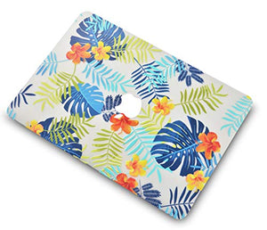 LuvCase Macbook Case Bundle - Flower Collection - Summer Floral with Keyboard Cover , Screen Protector , Sleeve , USB Hub