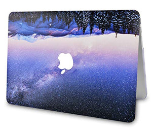 LuvCase Macbook Case - Color Collection - Slient Sky with Matching Keyboard Cover ,Screen Protector ,Slim Sleeve ,Pouch