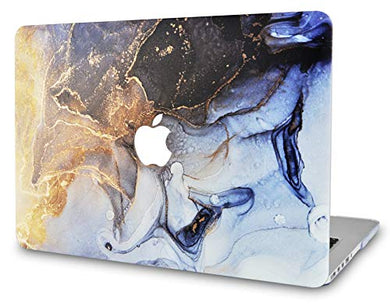 LuvCase Macbook Case - Color Collection -Black Gold Swirl