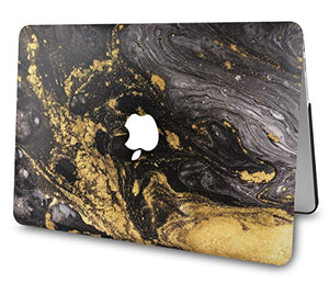 LuvCase MacBook Case  - Marble Collection - Portoro Marble with Sleeve and Keyboard Cover