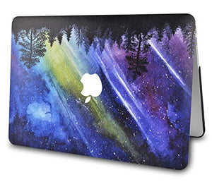 LuvCase Macbook Case - Color Collection - Meteor shower with Matching Keyboard Cover, Screen Protector ,Sleeve ,USB Hub