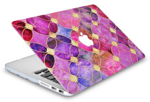 Load image into Gallery viewer, LuvCase Macbook Case - Color Collection -Dyed Tiles with Keyboard Cover and Sleeve