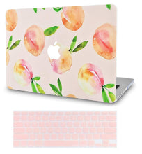 Load image into Gallery viewer, LuvCase Macbook Case Bundle - Paint Collection - Orange with Keyboard Cover