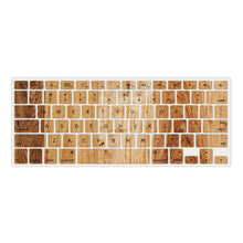 Load image into Gallery viewer, LuvCase Macbook Case - Color Collection - Mixed Wood with Matching Keyboard Cover