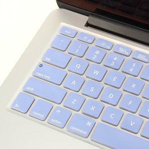 LuvCase Macbook Case Bundle - Macbook Case with Keyboard Cover - Color Collection - Serenity Blue