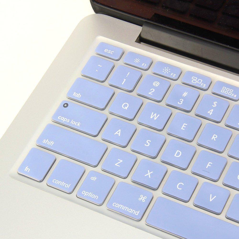 LuvCase Macbook US/CA Keyboard Cover - Color Collection - Serenity Blue