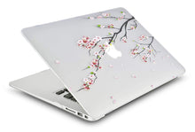 Load image into Gallery viewer, LuvCase Macbook Case Bundle - Flower Collection - Sakura Fall with Keyboard Cover