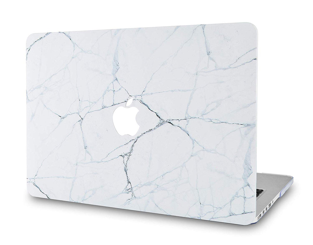 LuvCase Macbook Case - Marble Collection - White Marble 4