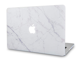 LuvCase Macbook Case - Marble Collection - Ice Marble