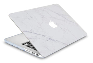 LuvCase Macbook Case - Marble Collection - Ice Marble