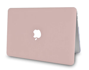 LuvCase Macbook Case - Leather Collection - Pink Suede
