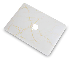 LuvCase Macbook Case - Marble Collection - Alabaster Marble