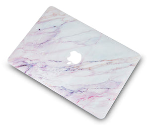 LuvCase Macbook Case - Marble Collection - Pink White Marble