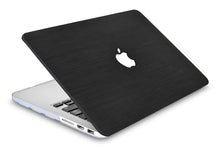 Load image into Gallery viewer, LuvCase Macbook Case - Leather Collection - Black Saffiano Leather