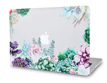 Load image into Gallery viewer, LuvCase Macbook Case Bundle - Flower Collection - Floral Cluster with Keyboard Cover