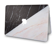 Load image into Gallery viewer, LuvCase Macbook Case - Marble Collection - Granite Black Marble