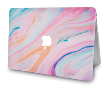 Load image into Gallery viewer, LuvCase Macbook Case - Marble Collection - Rainbow Marble