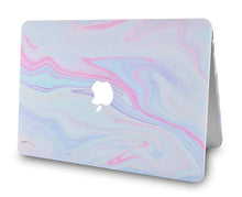 Load image into Gallery viewer, LuvCase Macbook Case - Marble Collection - Purple Marble with Pink Veins